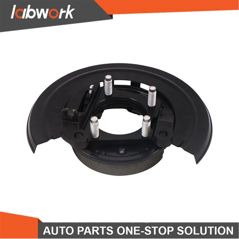 Rear Driver Side Parking Brake Backing Plate For Ford F-250 Super Duty 2005-2012 gallery
