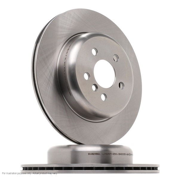 2x APEC Rear Brake Discs For BMW 5 530 e Plug-in-H 200kW/272HP/1998cc DSK3406 gallery