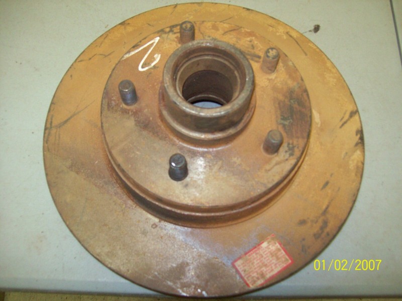 1977 Buick/Cadillac/Chevy/Oldsmobile/Pontiac Front Brake Rotor
