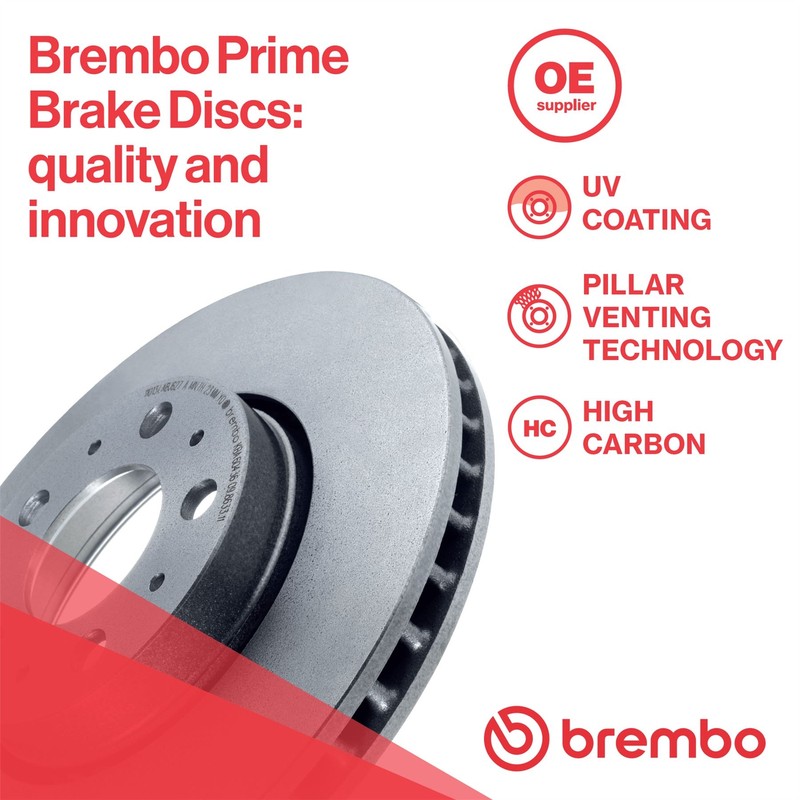 2x Brake Disc Rear For BMW 1 Series 2 Series 3 Series 4 Series BREMBO 09.9793.21 gallery