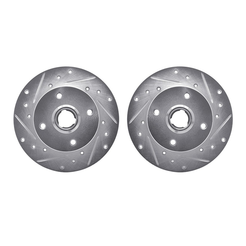 WGPN1-74048 R1 Concepts 2-Wheel Set Brake Discs Rear for VW Volkswagen Cabrio