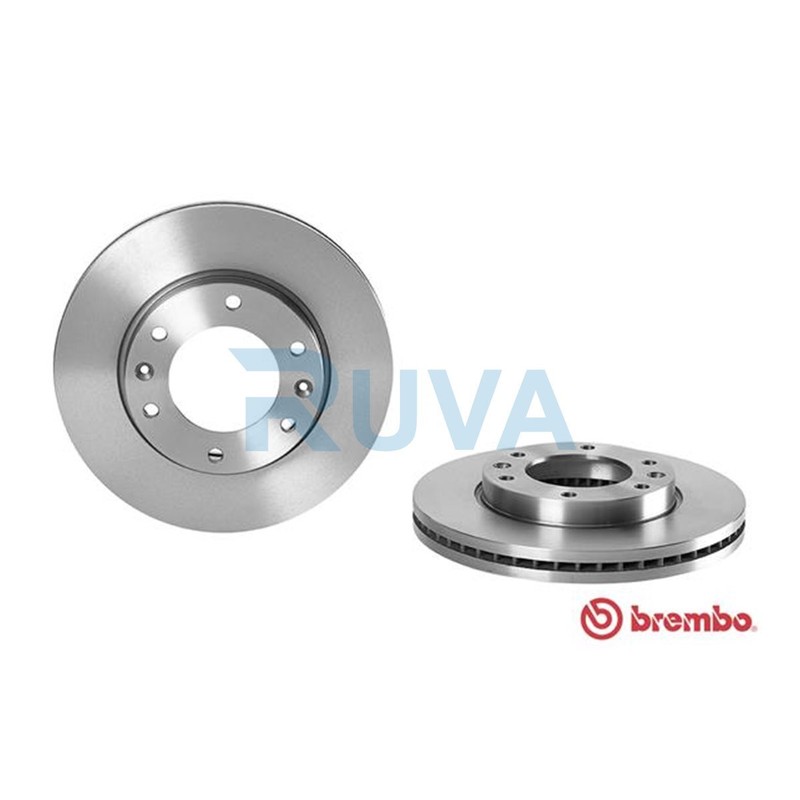 Fits Hyundai iload i800 2.4 2.5 CRDi dCi + Other Models Ruva Front Brake Disc