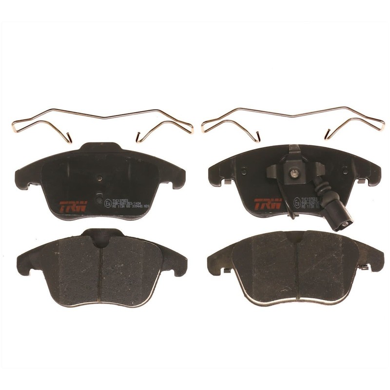 KIT-073024-913 TRW 4-Wheel Set Brake Disc and Pad Kits Front & Rear for VW Audi gallery