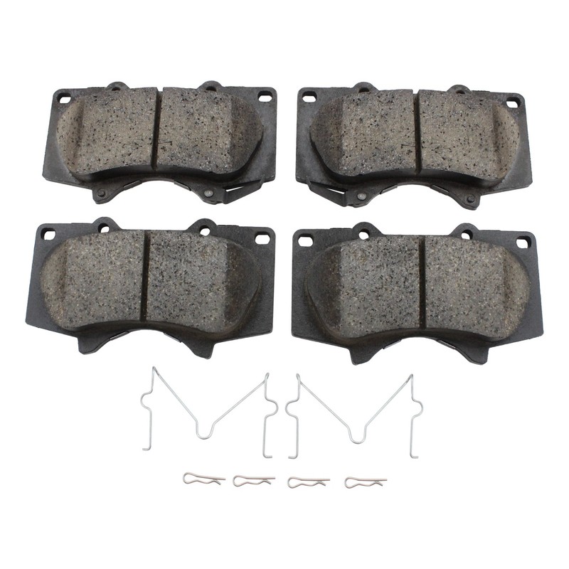 DuraGo Front Rotors and TRW Pro Ceramic Disc Brake Pads Kit For 4Runner GX460 gallery