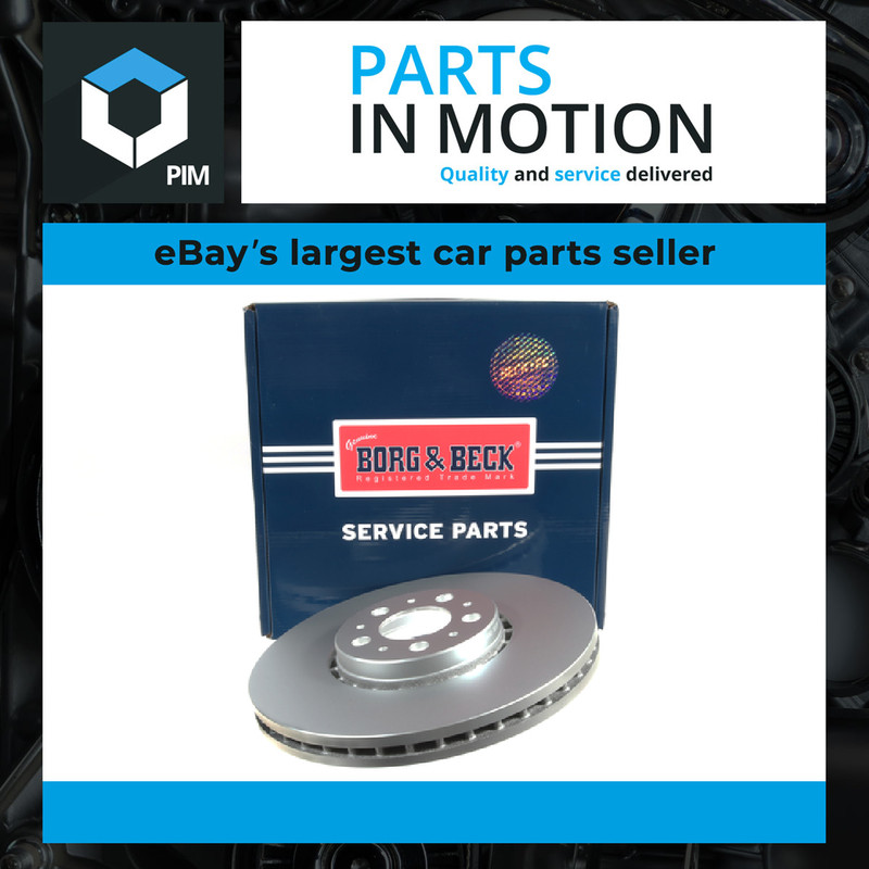 2x Brake Discs Pair Vented fits VOLVO XC90 Mk1 3.2 Front 06 to 14 328mm Set B&B