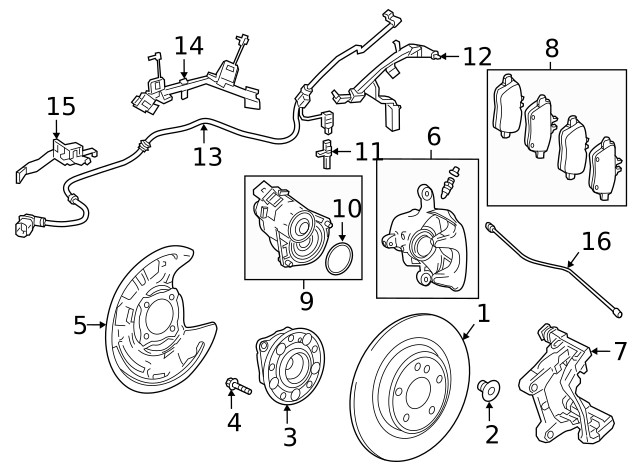Genuine Mercedes-Benz Disc Brake Rotor 247-423-02-12-07 gallery