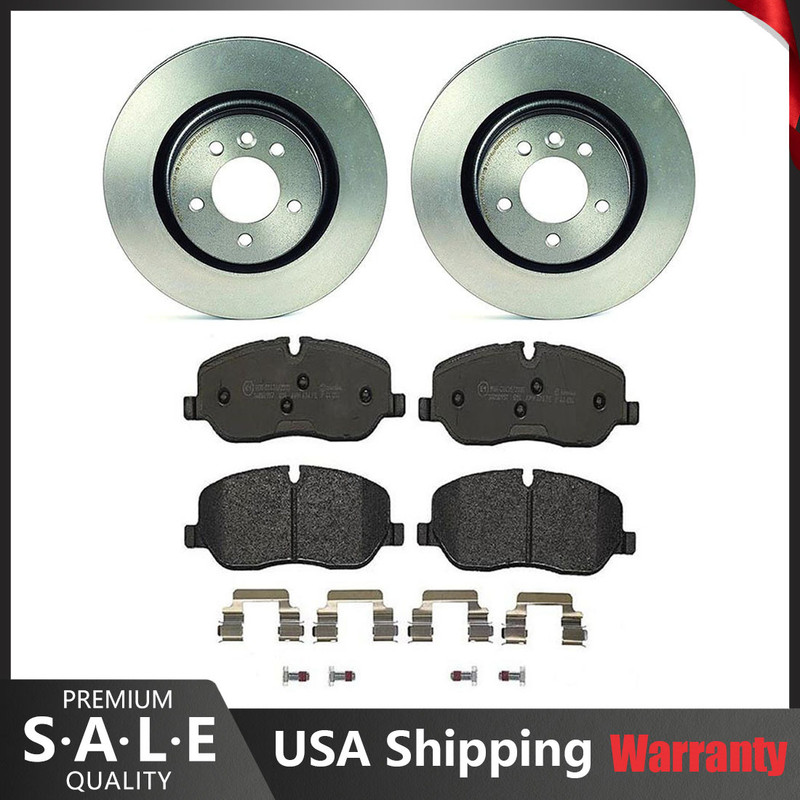 Brembo Front Brake Kit Low-Met Pads 337mm Disc Rotors For Range Rover Sport LR3