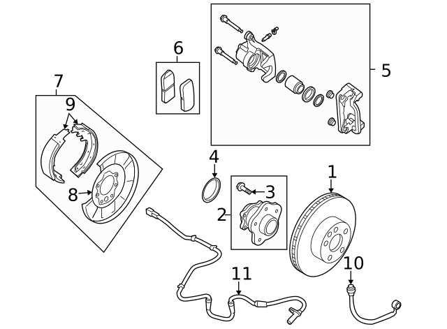 Genuine Nissan Disc Brake Rotor 43206-9N00B gallery