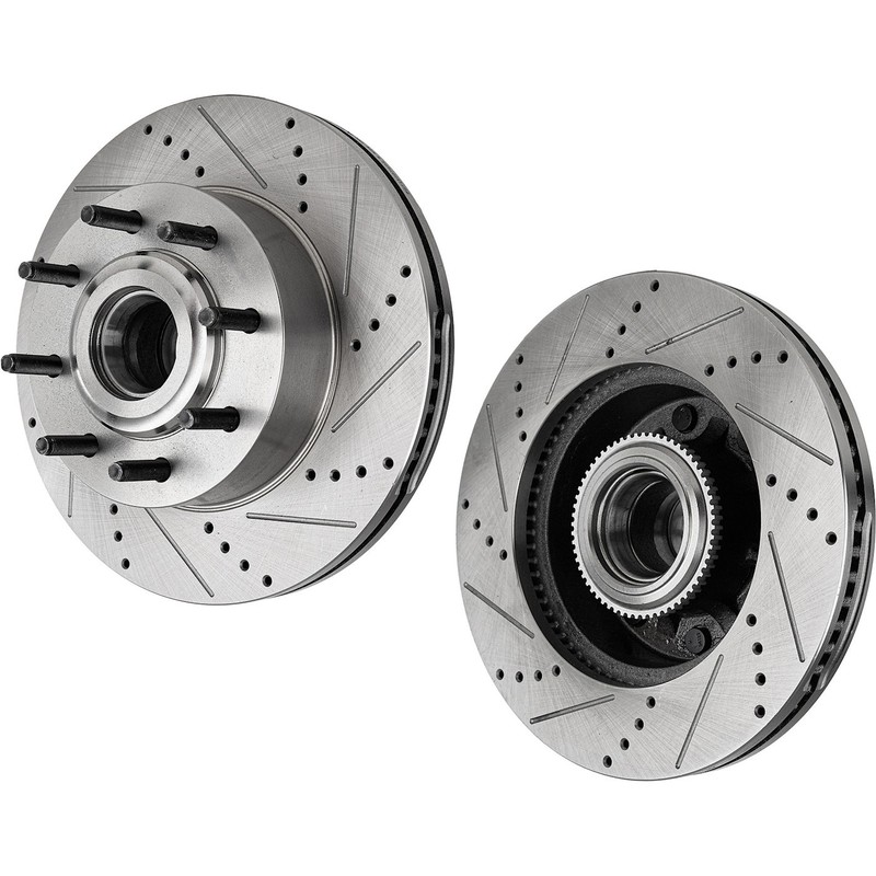 Front & Rear Brake Discs For 12-22 Ford F-250 F-350 Super Duty Rear Wheel Drive gallery
