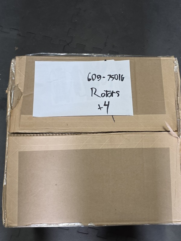 Disc Brake Rotor DFC 600-75016 x4 With Brakes gallery