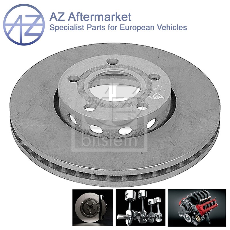 Fits Audi Quattro 100 200 2.1 2.2 2.3 2.5 TDi AZ Front Brake Discs 447615301A