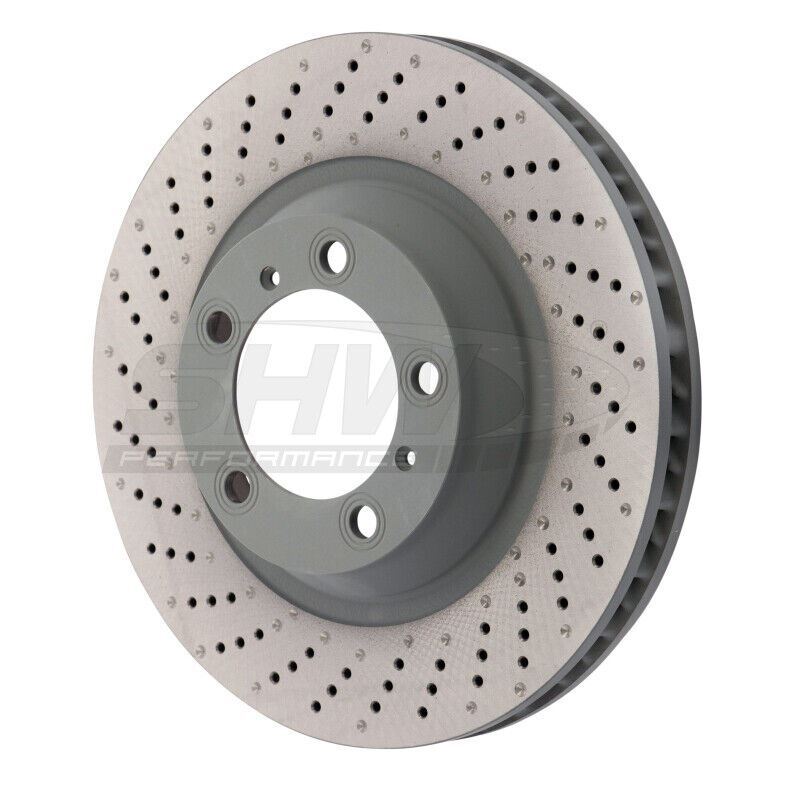 SHW Fits 15-16 Porsche 911 Carrera 4 GTS 3.8L W/o Ceramic Brake Left Front