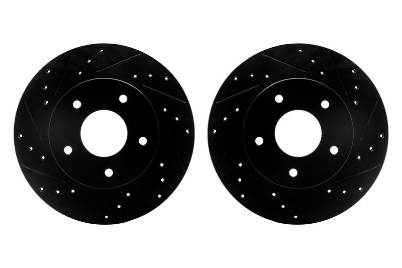 For Pontiac Firebird 79-81 R1 Concepts Drilled & Slotted Rear Brake Rotor Set gallery