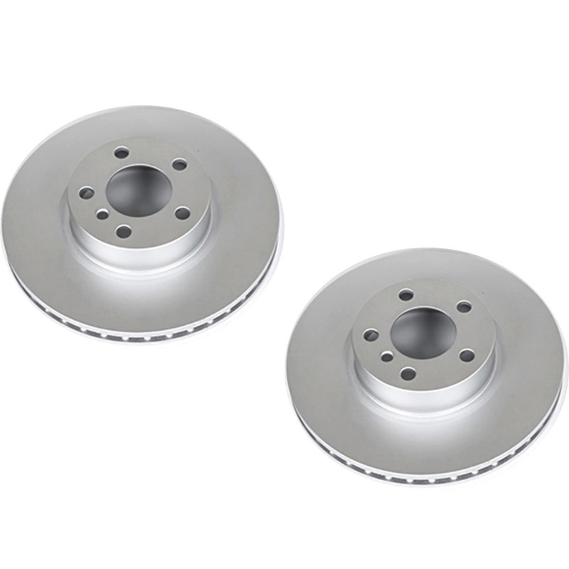 SET-P15EBR1238EVC-2 Powerstop 2-Wheel Set Brake Discs Front for BMW X4 X3 11-17