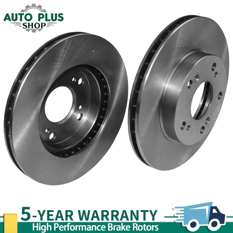 2Pcs Front Disc Brake Rotor for Honda Civic 2004-2011 CR-Z 2011-2015 Acura RSX
