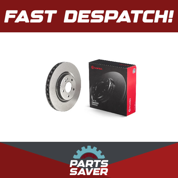 2x Brake Discs Pair Vented fits MERCEDES CLA250 C117, X117 2.0 Front 13 to 19