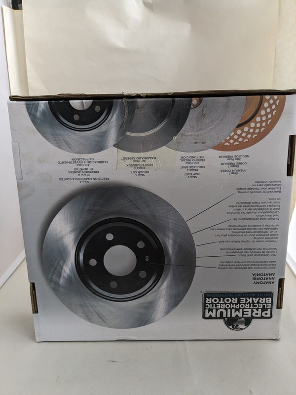 Rr Premium Brake Rotor DuraGo EP Coated BR900770-02 gallery