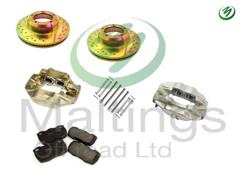 ALLMAKES 4X4 FRONT BRAKE UPGRADE FITS – DEFENDER VENTED BRAKE UPGRADE