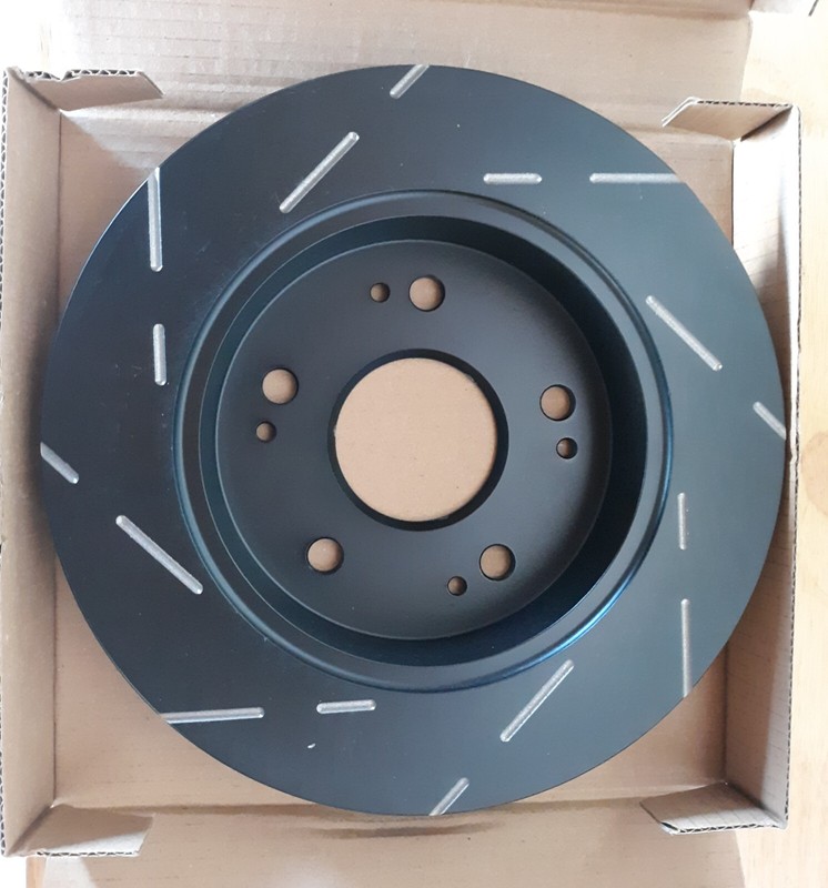 Slotted brake rotors