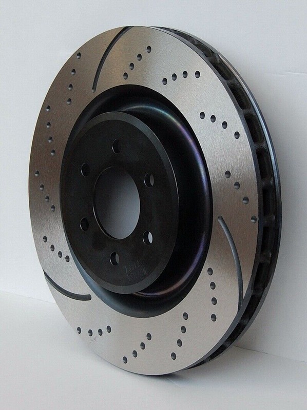 EBC GD7285 Turbo Groove Front Brake Rotors for 2005-2010 Jeep Grand Cherokee gallery