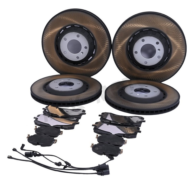 Front & Rear Brake Pads & Rotors 4M0615601N For 2016-2026 Bentley Bentayga US