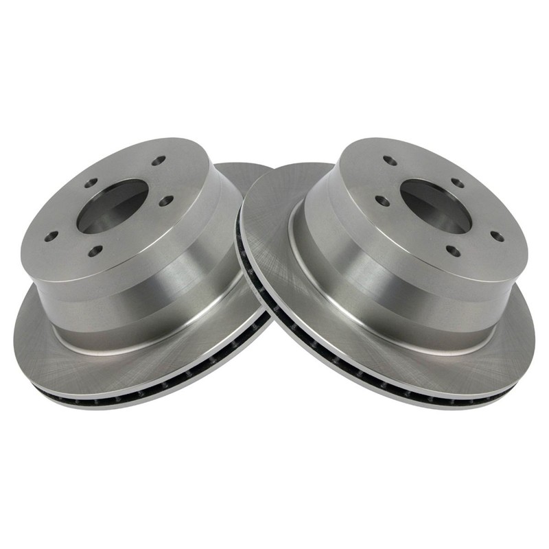 TRQ Front & Rear Premium Posi Metallic Brake Pad & Rotor Kit for GM Truck gallery