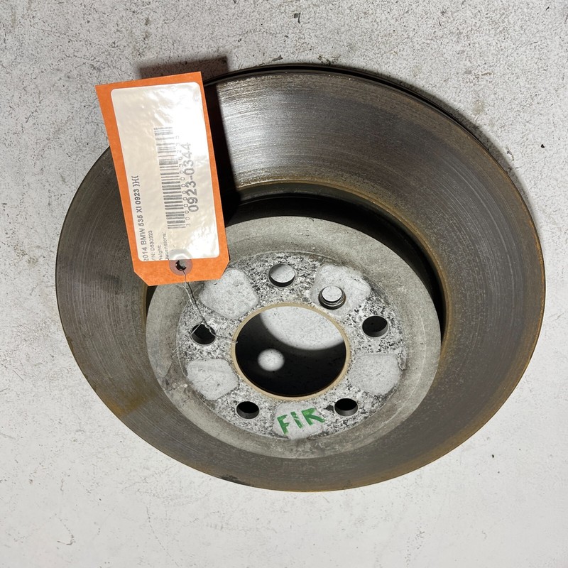 Front Right Side Disc Brake Rotor BMW 535iX 2011-2016 OEM gallery