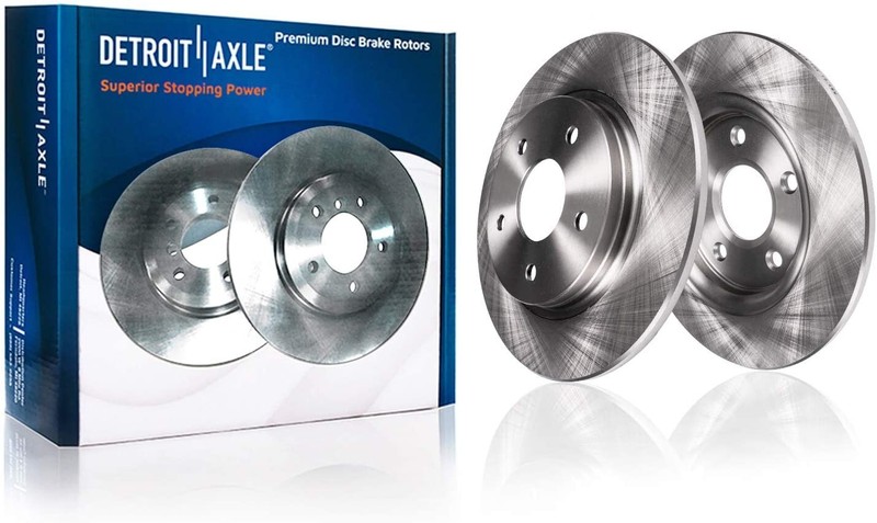 Rear Disc Rotors Left Caliper Brake Pads for 2013-2017 Toyota Camry Avalon ES350 gallery