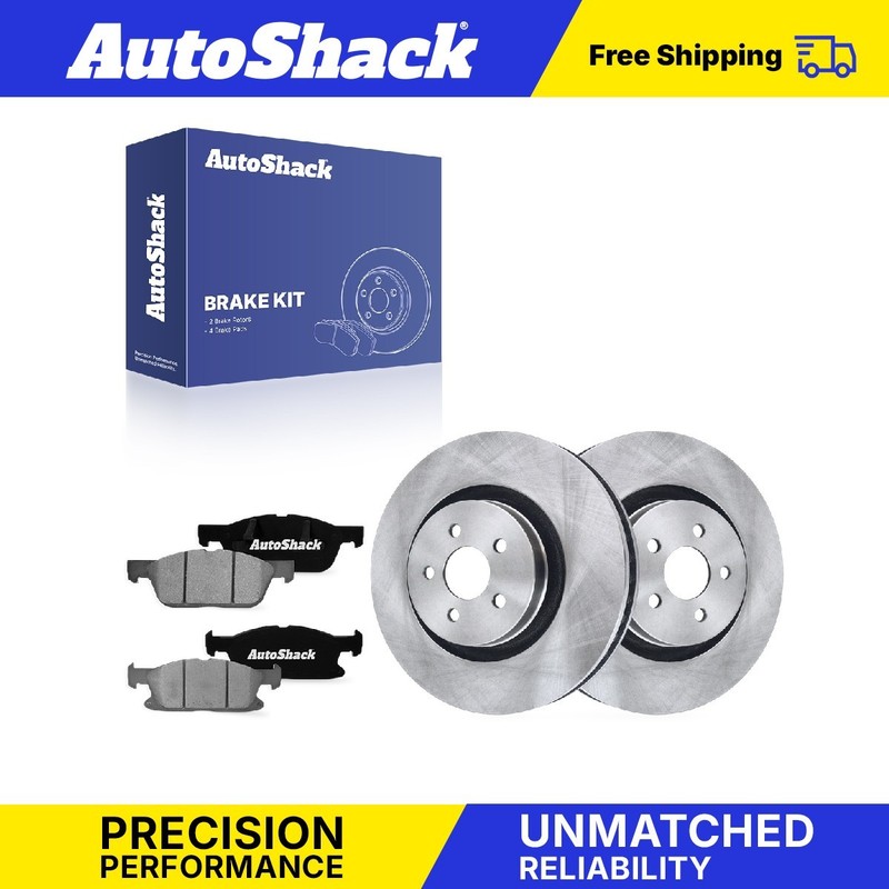 Front Brake Rotors Ceramic Pads for Ford, Edge 2015-2021