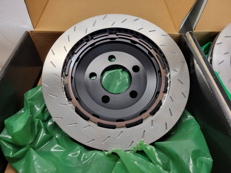 Brand New LEFT & RIGHT REAR PFC V3 Brake Rotors 330.044.63 330.044.64 NOS gallery