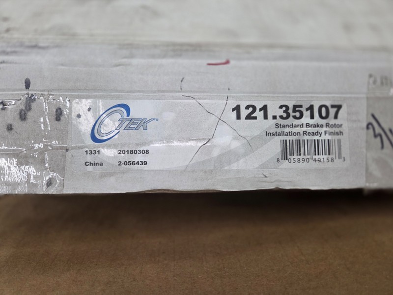 CTek 121.35107 Standard Brake Rotor for Mercedes Sprinter 2500 gallery