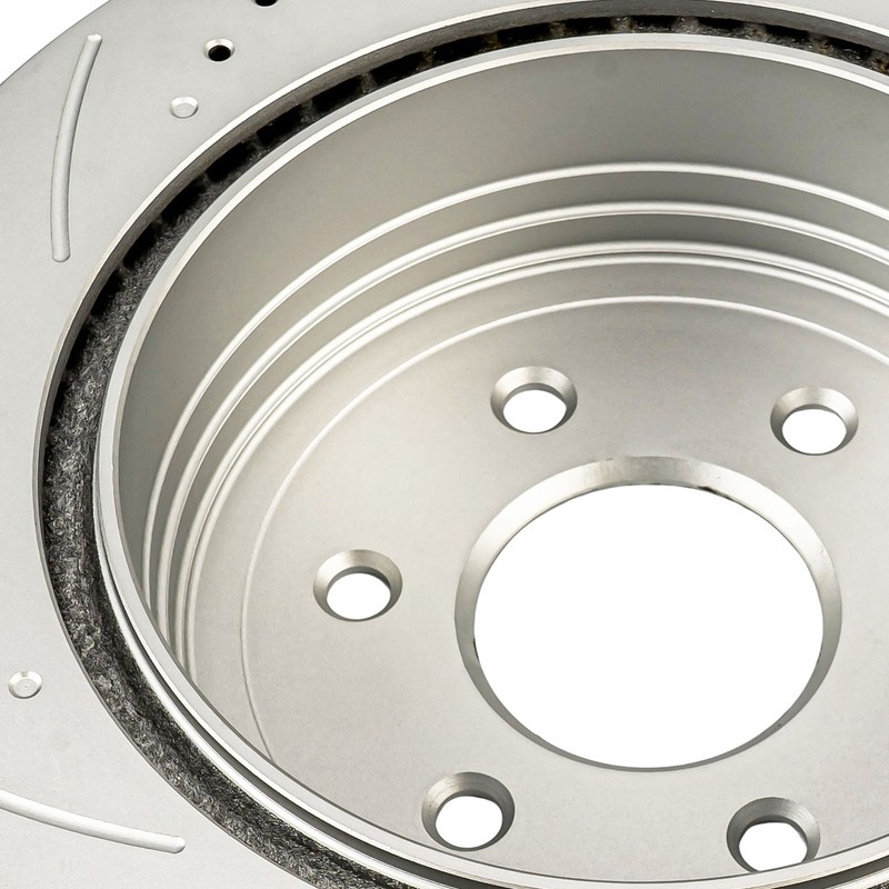 Rear Drilled Slotted Brake Rotors For 2004 2005-2012 Nissan Pathfinder 31429 gallery