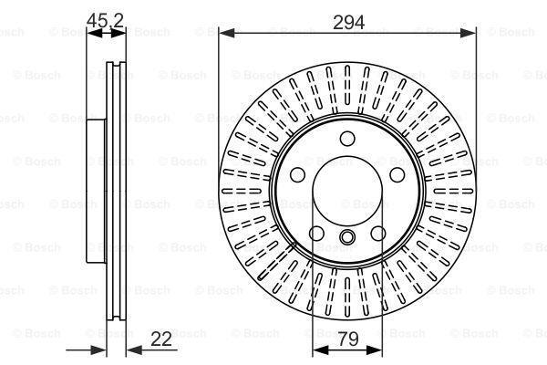Brake Disc Front Unova Fits Mini Countryman Paceman 1.6 D 2.0 One gallery