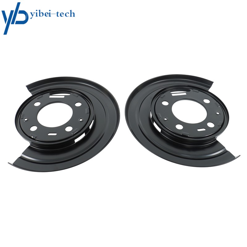 Pair Rear Brake Dust Shield Backing Plates 924-212 For Ford F-350 F-450 6.7L V8 gallery