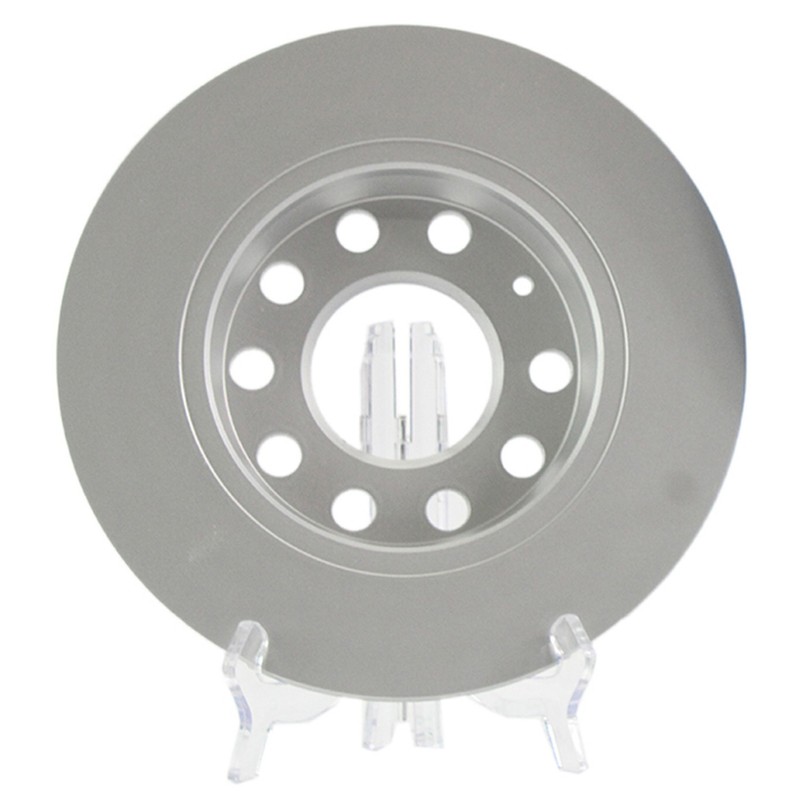 Hella 255mm Rear Coated Solid Disc Brake Rotor For Audi A4 Quattro 2002-2006 gallery