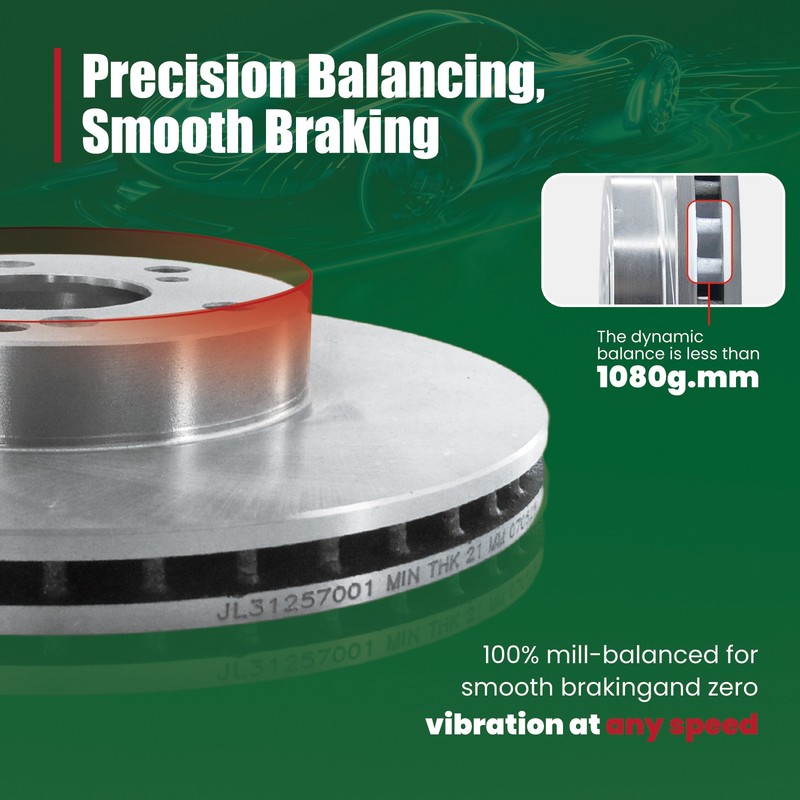 Front Premium Replacement Brake Rotors for Honda Civic 2009 - 2015 gallery