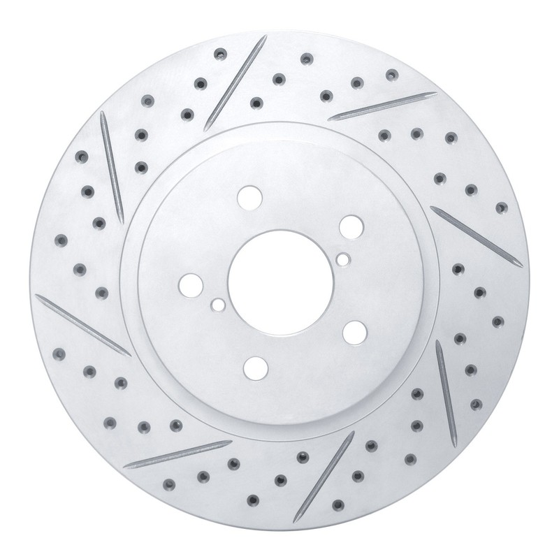 Dynamite Friction Front Driver Side Disc Brake Rotor for Subaru (830-13037L)