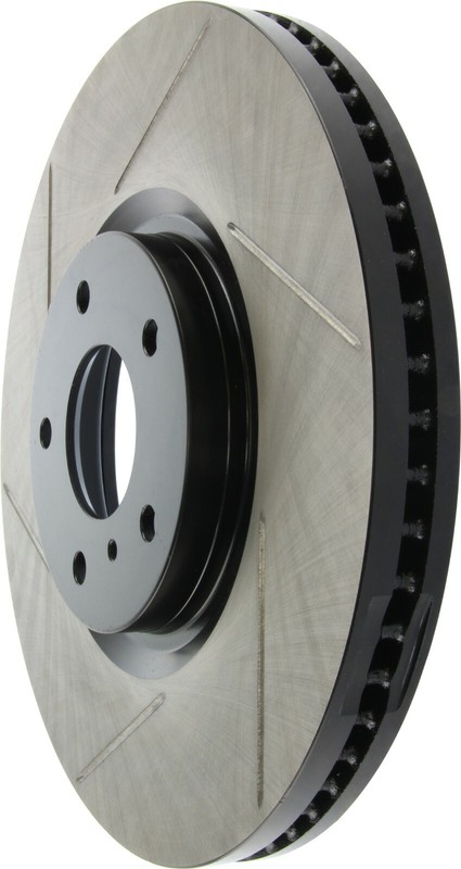 StopTech Sport Slotted 1-Piece Front Brake Rotor for 07-08 Infiniti G35 gallery