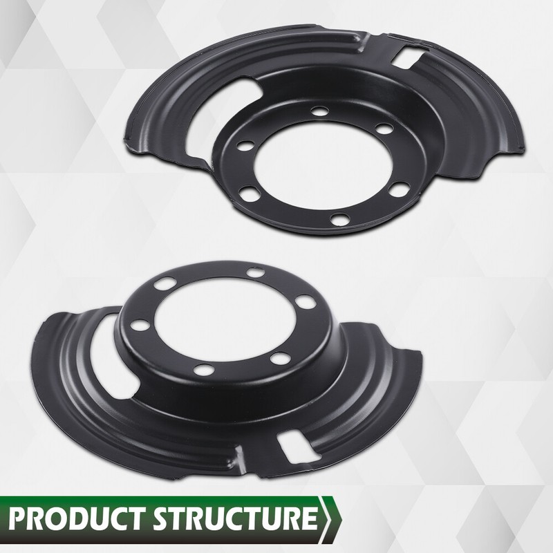 Front Brake Dust Shields Fit For 1984-2006 Jeep Cherokee Grand Cherokee Wrangle gallery