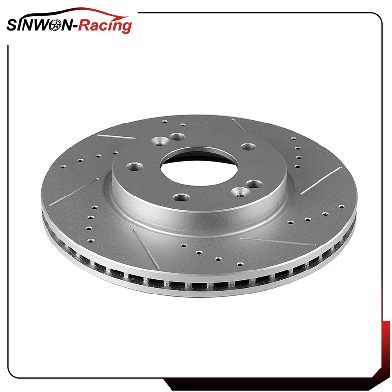 Front Brake Rotors & Ceramic Pads Kit For Hyundai Venue Fits Kia Soul 2020-2022 gallery
