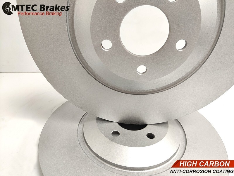 Audi A7 A8 Q7 15- Front Performance High Carbon Coated Set Brake Discs 375mm gallery
