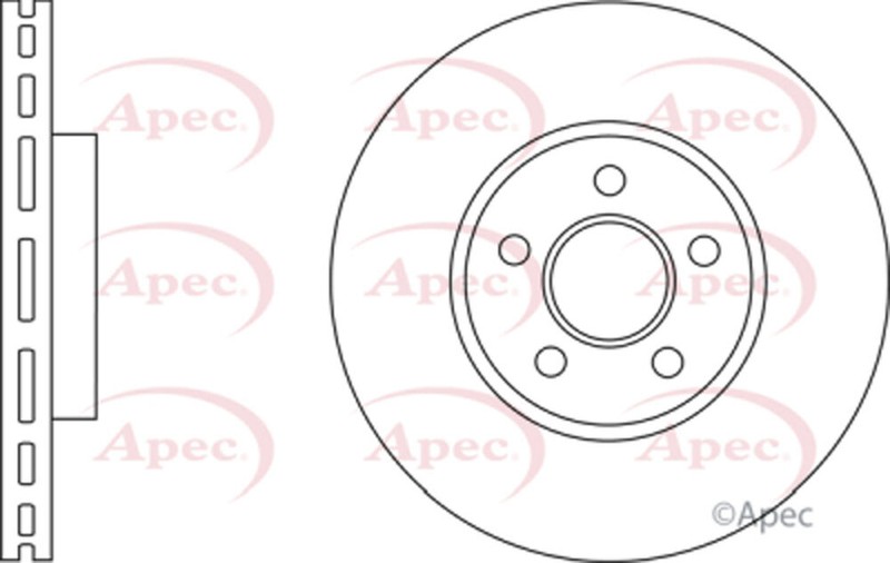Fits Ford Mondeo 2007-2015 Brake Disc Front Mity 1514427 gallery