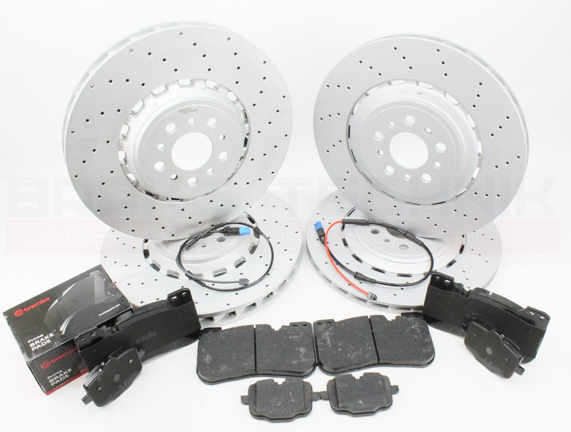 FOR BMW M4 COMPETITION XDRIVE G83 FRONT REAR PERFORMANCE DISCS BREMBO PADS SET gallery