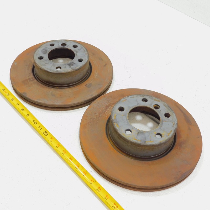 2pcs 12-18 BMW F30 320i 328i 330i xDrive Front LH & RH Rotor Disc 312mm x 24mm