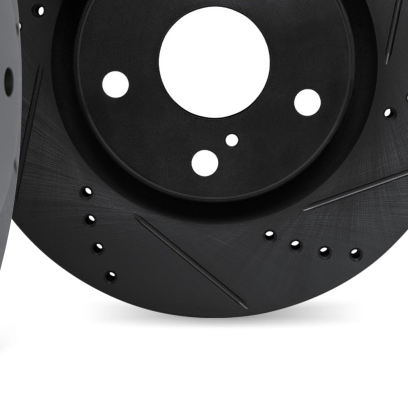 For Infiniti JX35 2013 Rotor Set | Black | Drilled And Slotted gallery