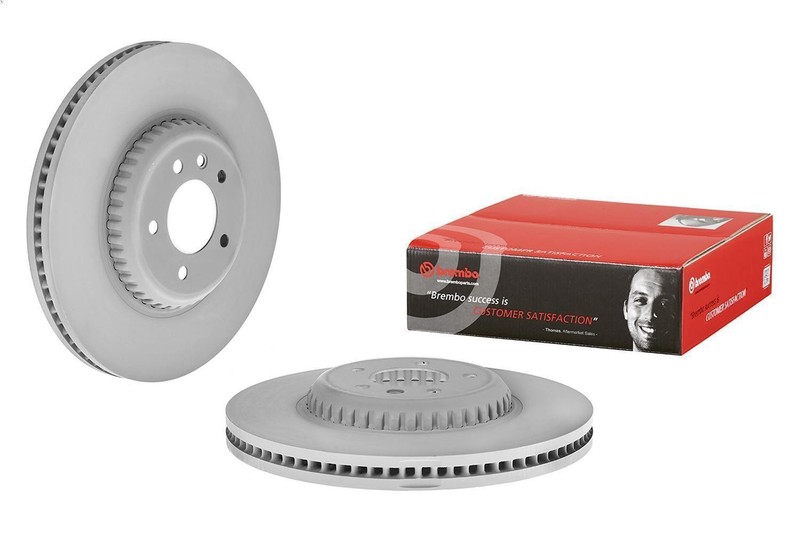 1X Brake Disc BREMBO 9.D550.23 for LAND ROVER DISCOVERY V (L462) 2 2017-