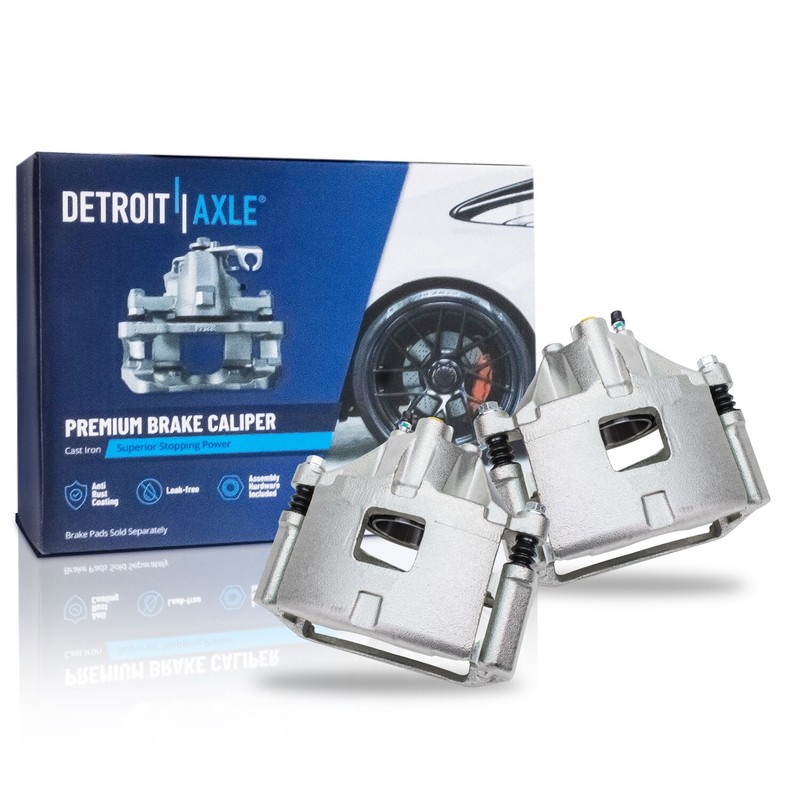 Front Rear Disc Rotors Calipers Brake Pads for Chevy Impala Monte Carlo Intrigue gallery