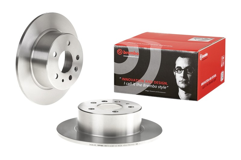 Brembo Rear Left or Right Solid 279mm Disc Brake Rotor For Mercedes W115 W116