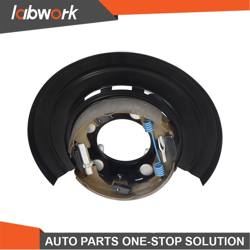 Rear Driver Side Parking Brake Backing Plate For Ford F-250 Super Duty 2005-2012
