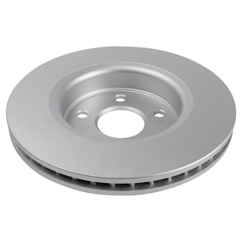 Front & Rear Semi-Metallic Brake Pad & Coated Rotor Kit w/Fluids for Jeep gallery